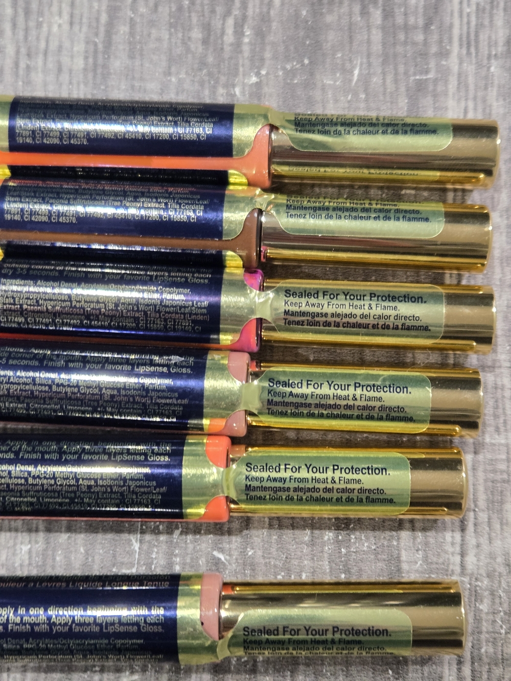 LipSense Long Lasting Liquid Lip Color Lot Berry First Love Apple Cider Purple - Picture 4 of 7